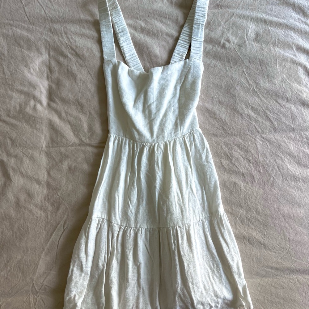 Princess Polly Flowy Linen Dress